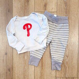 Philadelphia Phillies infant set 12-18 months super soft!